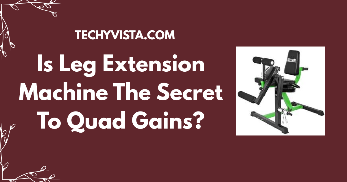 Leg Extension Machine