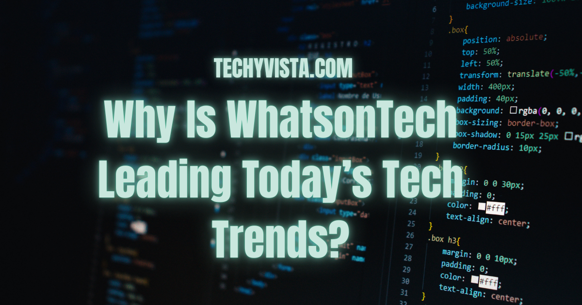 WhatsonTech