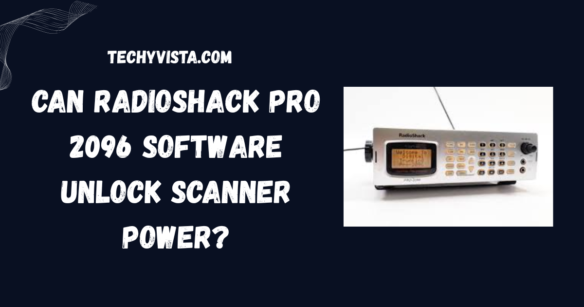 Radioshack Pro 2096 Software
